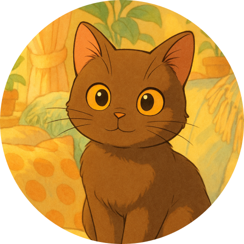 Image of my cat, Miso - a cinnamon british shorthair